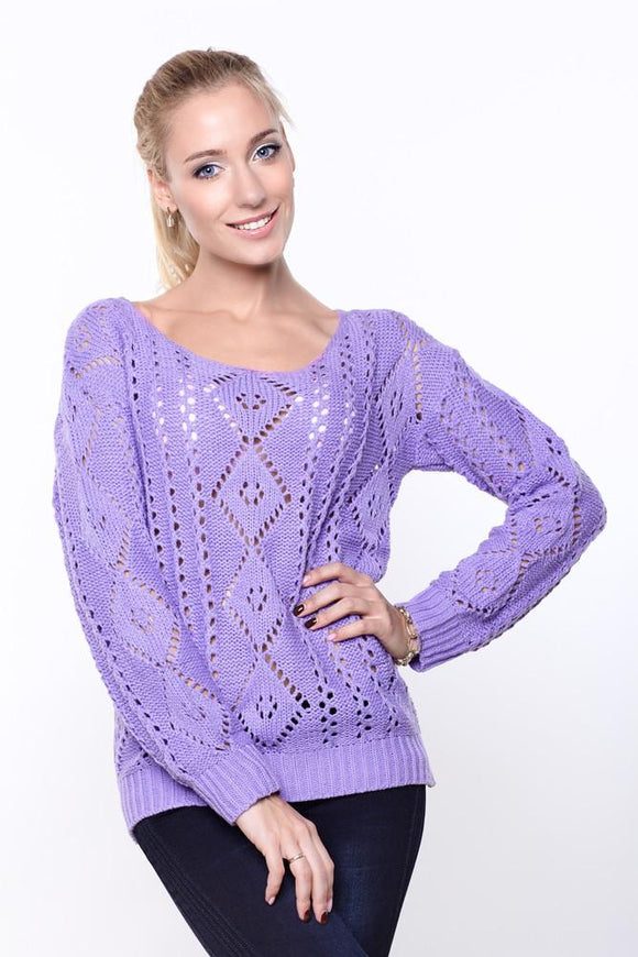 Copy of Copy of Copy of Copy of Zee Self Design Round Neck Casual Women's Sweater
